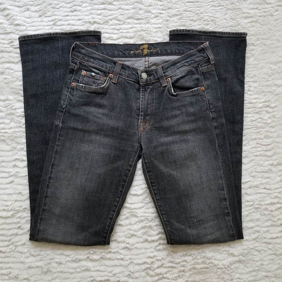 7 FOR ALL MANKIND Boot Cut Women's Denim Jeans - Picture 3 of 8